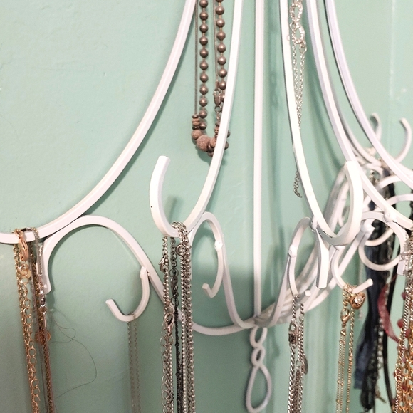 Metal accessory organizer, white - Picture 3 of 6